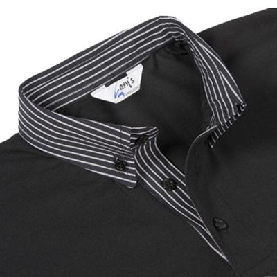 POLO NEGRO HOMBRE M/C C/CAMISERO