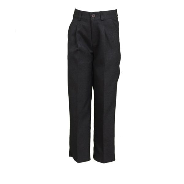 PANTALON LARGO MEDIA GOMA Y CREMALLERA
