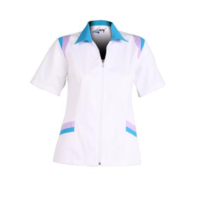 BLUSA MUJER M/C CREMALLERA COMBI
