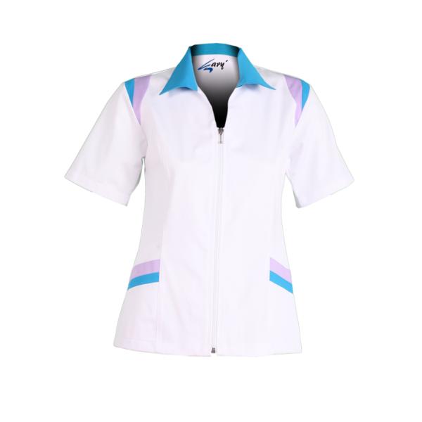 BLUSA MUJER M/C CREMALLERA COMBI