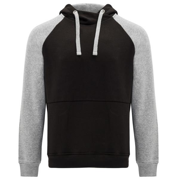 SUDADERA BADET NEGRO/GRIS VIGORE