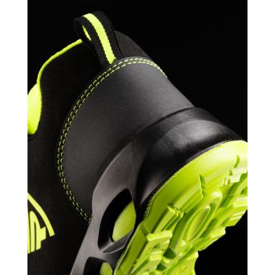 ZAPATO LABORAL CERYSON NEGRO/AMARILLO FLUOR