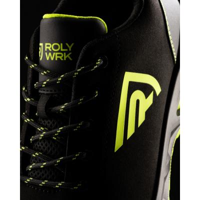 ZAPATO LABORAL CERYSON NEGRO/AMARILLO FLUOR