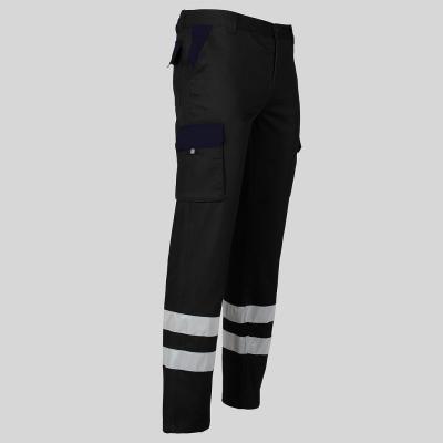 PANTALON UNISEX MULTIBOLSILLOS ELASTICO GAMO COMBI + 2 BANDAS REFLECT.