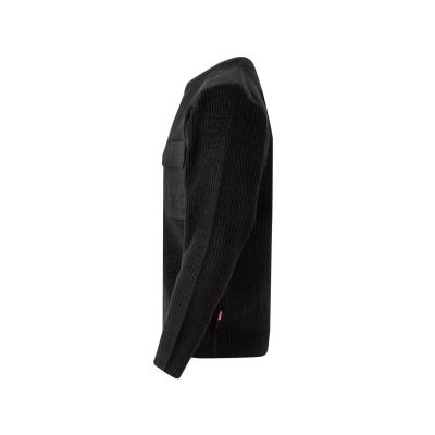 Jersey punto grueso con cuello redondo - 100