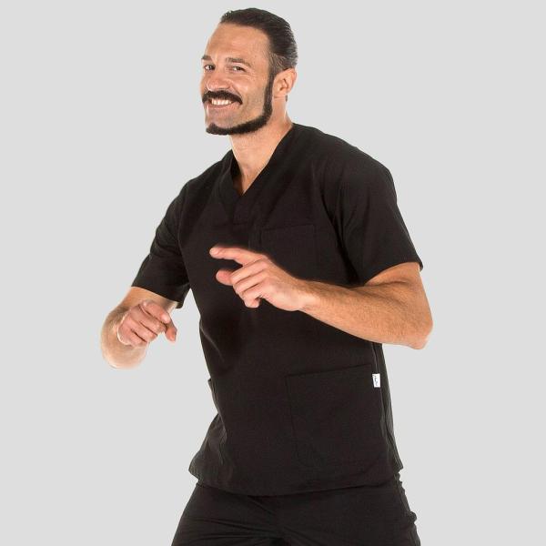 BLUSA SANITARIA UNISEX PICO COLORES