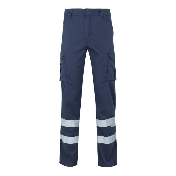 Pantalón stretch multibolsillos con cintas - 103014S