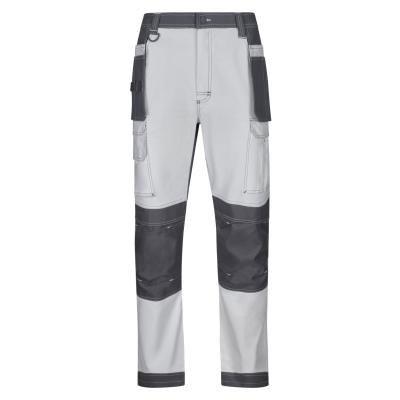 Pantalón canvas stretch bicolor con bolsillos flotantes - 103019S