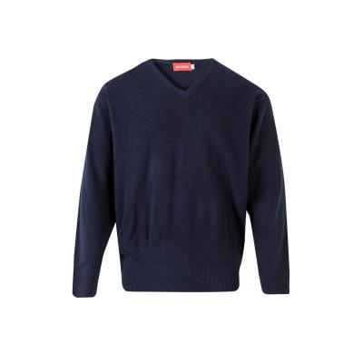 Jersey punto fino con cuello en pico - 104