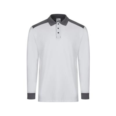 Polo stretch bicolor manga larga - 105529S