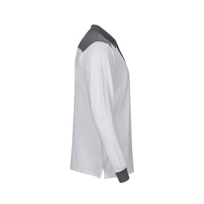Polo stretch bicolor manga larga - 105529S