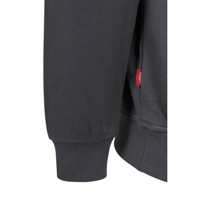 Sudadera bicolor con media cremallera - 105703