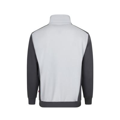 Sudadera bicolor con media cremallera - 105703