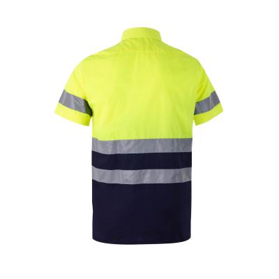 Camisa bicolor manga corta Alta Visibilidad - 142