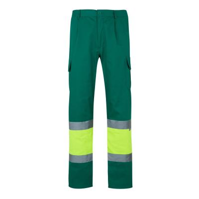 Pantalón bicolor multibolsillos - 157