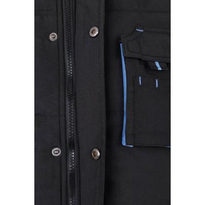 Chaleco acolchado bicolor multibolsillos - 205902