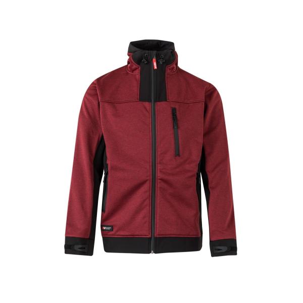 Cazadora soft shell bicolor con capucha - 206007