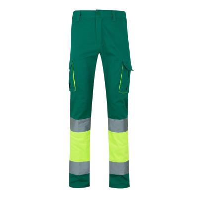 Pantalón 100% algodón bicolor multibolsillos - 303007