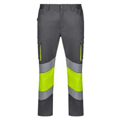 Pantalón stretch bicolor cinta segmentada - 303008S