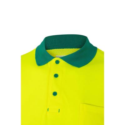 Polo algodón bicolor manga corta - 305513