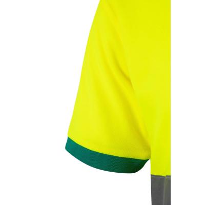 Polo algodón bicolor manga corta - 305513