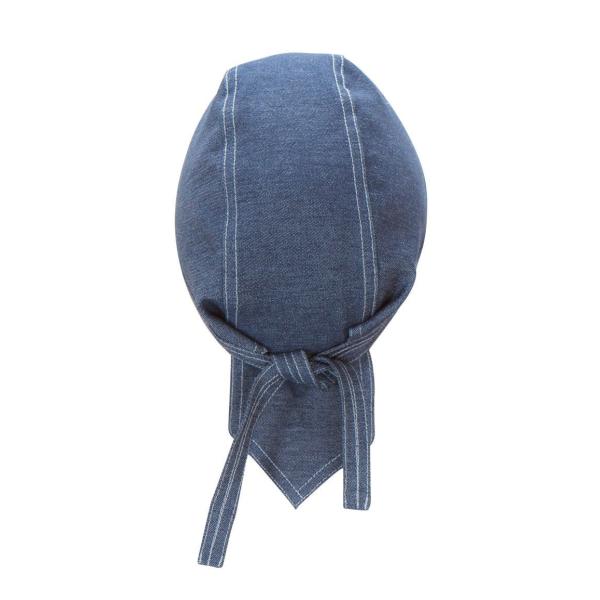 Gorro denim con tiras - 404007