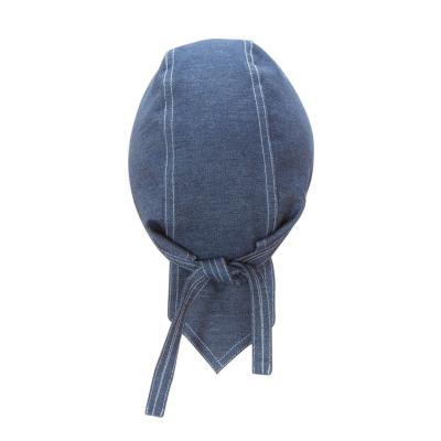 Gorro denim con tiras - 404007