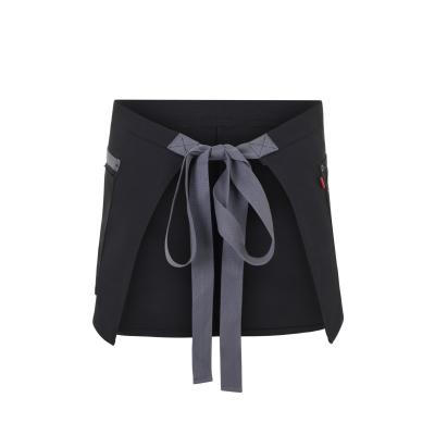 Delantal corto canvas bicolor - 404221B