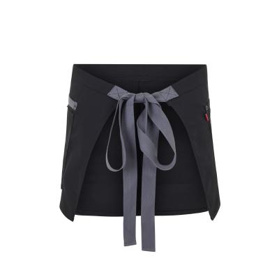 Delantal corto canvas bicolor - 404221B