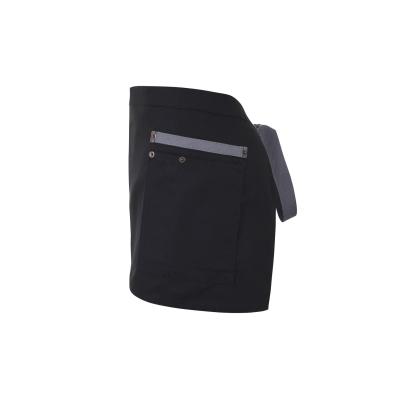 Delantal corto canvas bicolor - 404221B