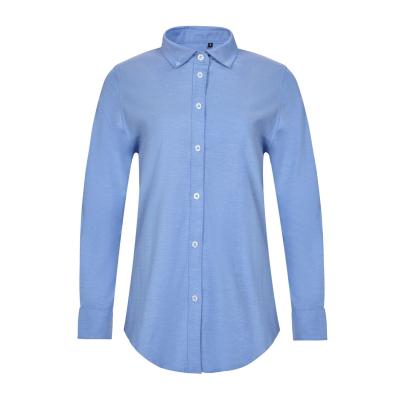 Camisa oxford stretch manga larga mujer - 405005S