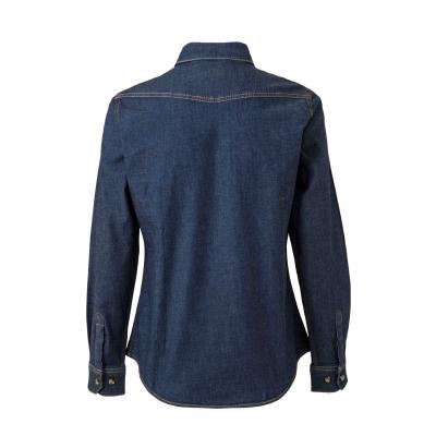 Camisa denim stretch manga larga mujer - 405007S