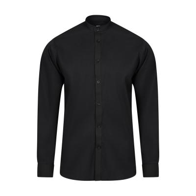 Camisa cuello tirilla stretch manga larga hombre - 405013S