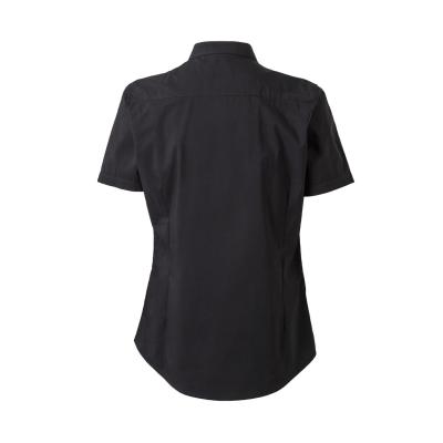 Camisa cuello tirilla stretch manga corta mujer - 405014S
