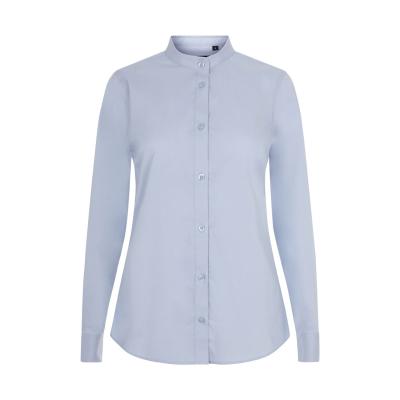 Camisa cuello tirilla stretch manga larga mujer - 405015S