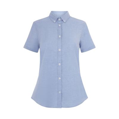 Camisa oxford stretch manga corta mujer - 405025S