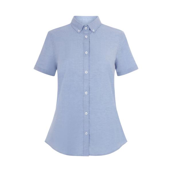 Camisa oxford stretch manga corta mujer - 405025S