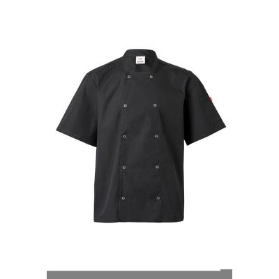 Chaqueta de cocina con automáticos manga corta - 405205