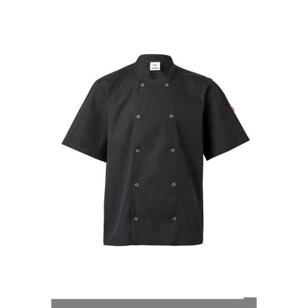 Chaqueta de cocina con automáticos manga corta - 405205