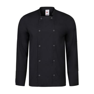 Chaqueta de cocina con automáticos manga larga - 405206