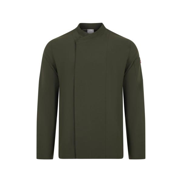 Chaqueta de cocina microfibra con espalda Coolmax® manga larga - 405210