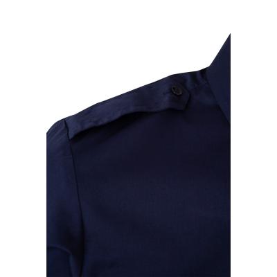 Camisa con galoneras manga larga - 530