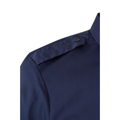 Camisa con galoneras manga corta - 532