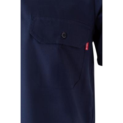 Camisa con galoneras manga corta - 532