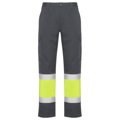PANTALON VER NAOS T/38 PLOMO/AMARILLO F