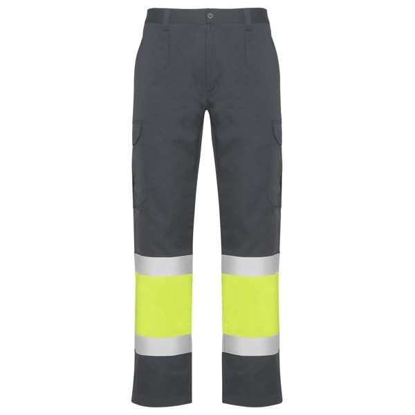 PANTALON VER NAOS T/38 PLOMO/AMARILLO F