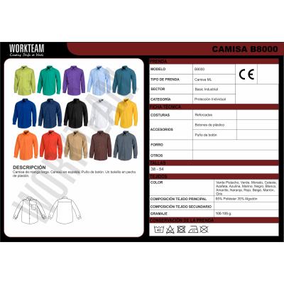 CAMISA - B8000