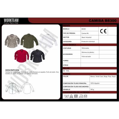 CAMISA - B8300