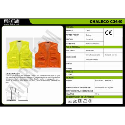 CHALECO - C3640