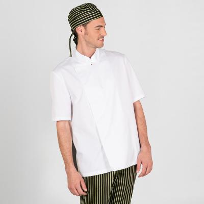 CHAQUETA COCINA M/C VELCRO